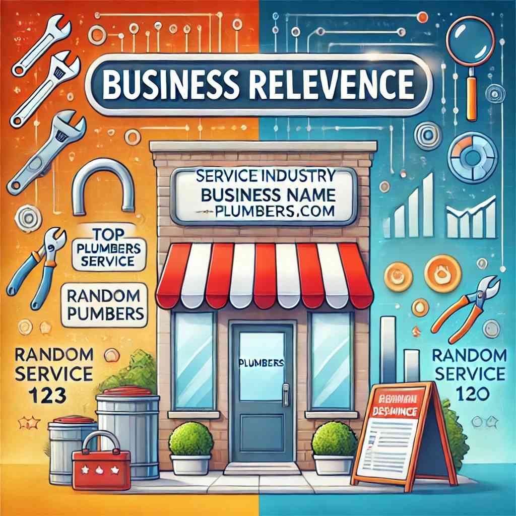 Importance of selecting business relevant domain names