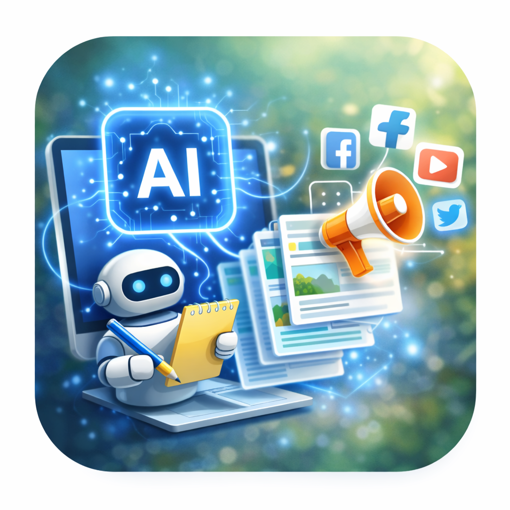 AI content automation for a local home service business