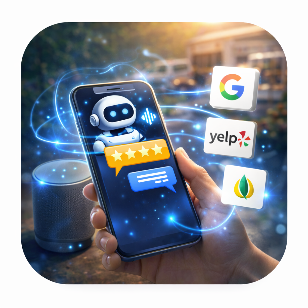 AI review follow-up and customer messaging automation